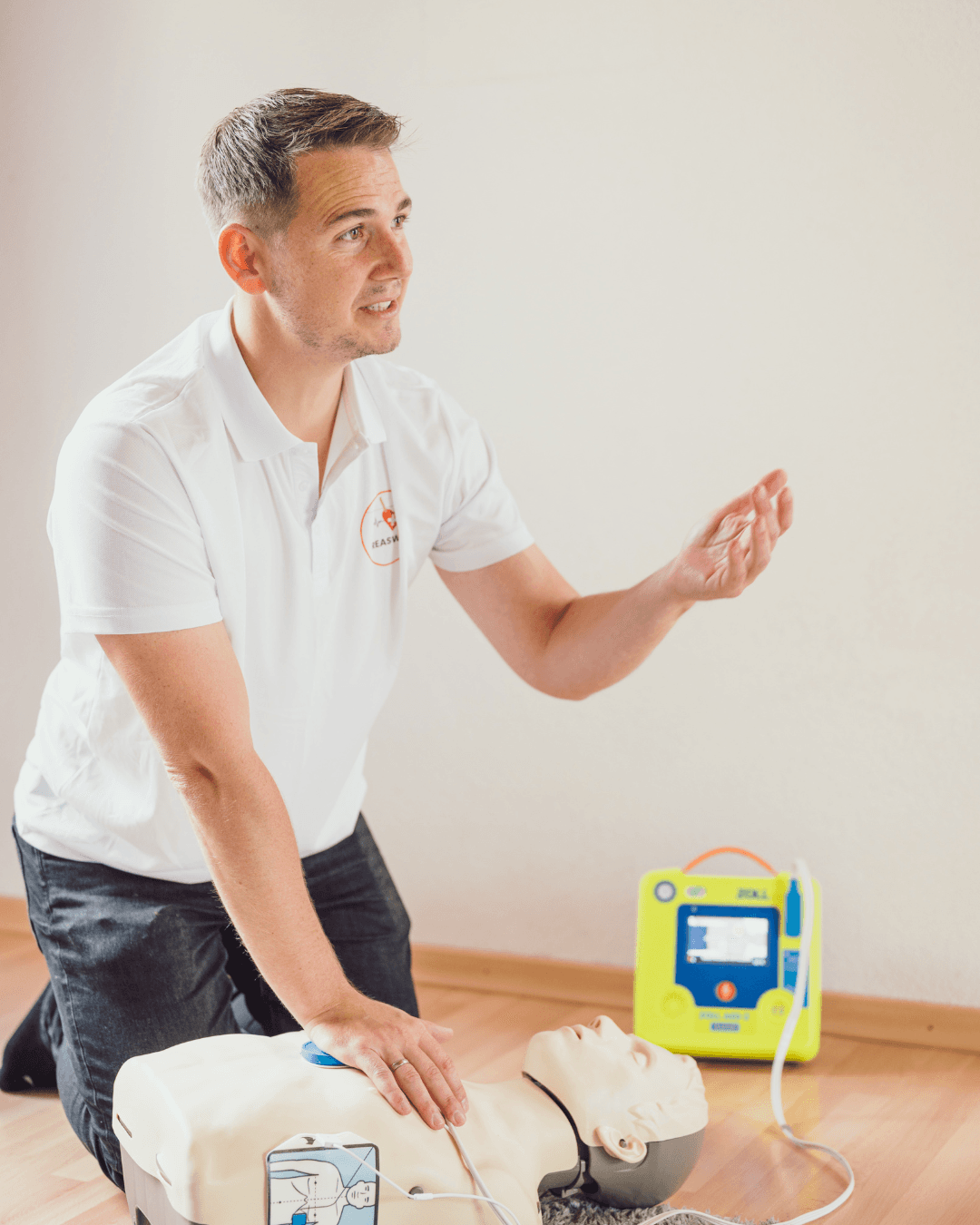 Herz-Lungen-Wiederbelebung Training